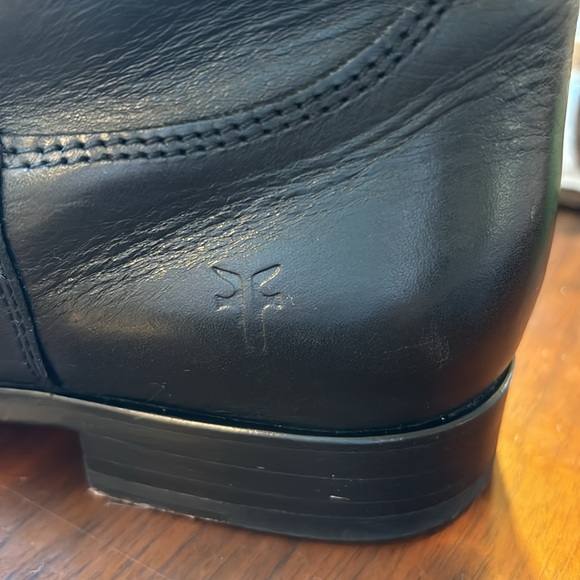Black &  Brown Frye Boots size 8 1/2   Excellent Used Condition - Picture 7 of 14